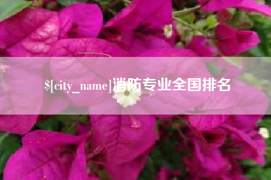 江苏消防专业全国排名
