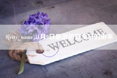 江苏11月9日是消防安全日的由来
