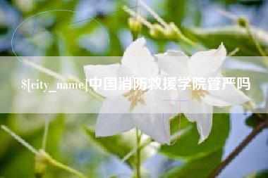 江苏中国消防救援学院管严吗