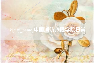 江苏中国消防救援学院日常