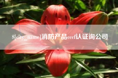 江苏消防产品cccf认证询公司