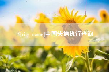 江苏中国失信执行查询