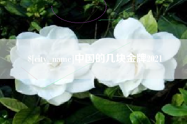 江苏中国的几块金牌2021