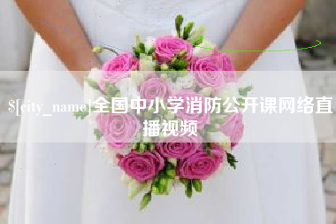 江苏全国中小学消防公开课网络直播视频