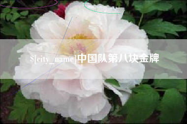 江苏中国队第八块金牌