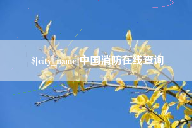 江苏中国消防在线查询