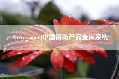 江苏中国消防产品查询系统