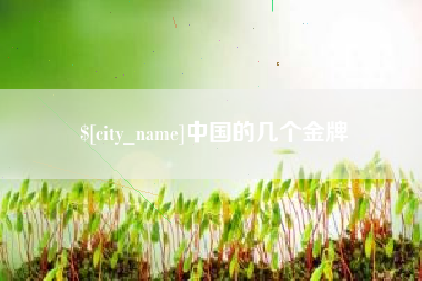 江苏中国的几个金牌